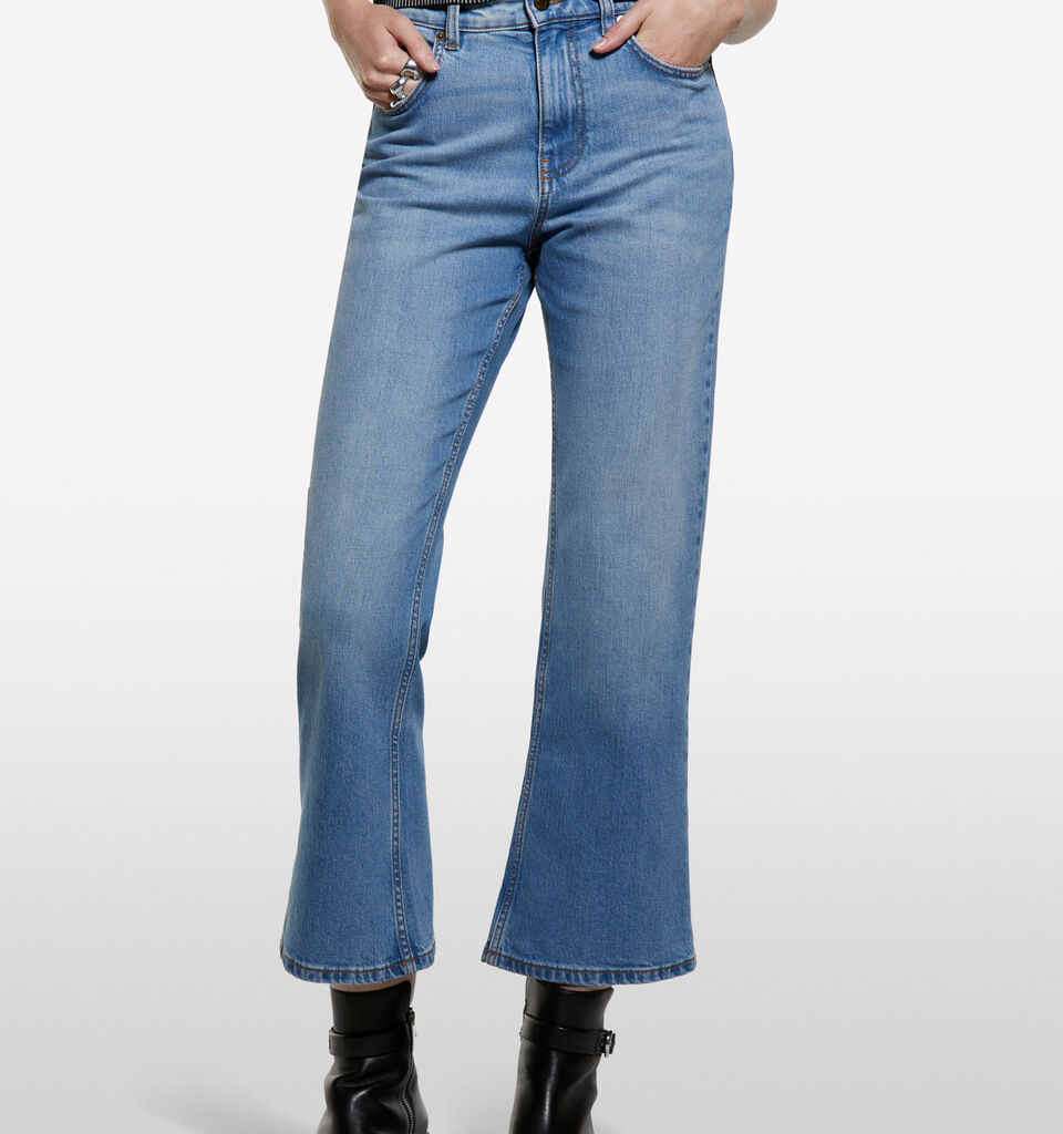 Light bootcut jeans - women's bootcut & flared jeans - Light Blue | Sisley image number 1